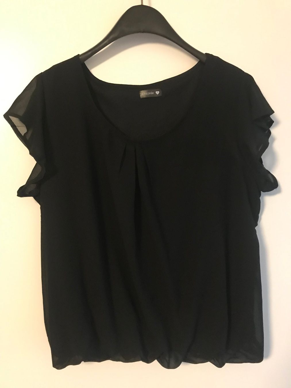 T-shirt: schwarzes Shirt Gothic – Usato da Freudwil venduto da Feenland2010