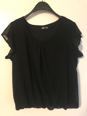 schwarzes Shirt Gothic