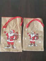 2 Weihnachtssäckchen mit Nikolaus Motiv