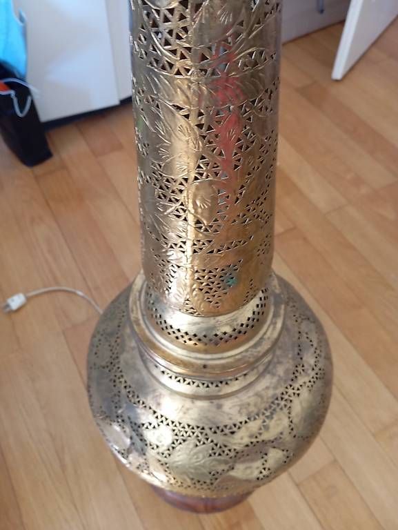 Lampade: Marokko Ständerlampe ca 130 cm – Usato da Basel venduto da Petergunn 1