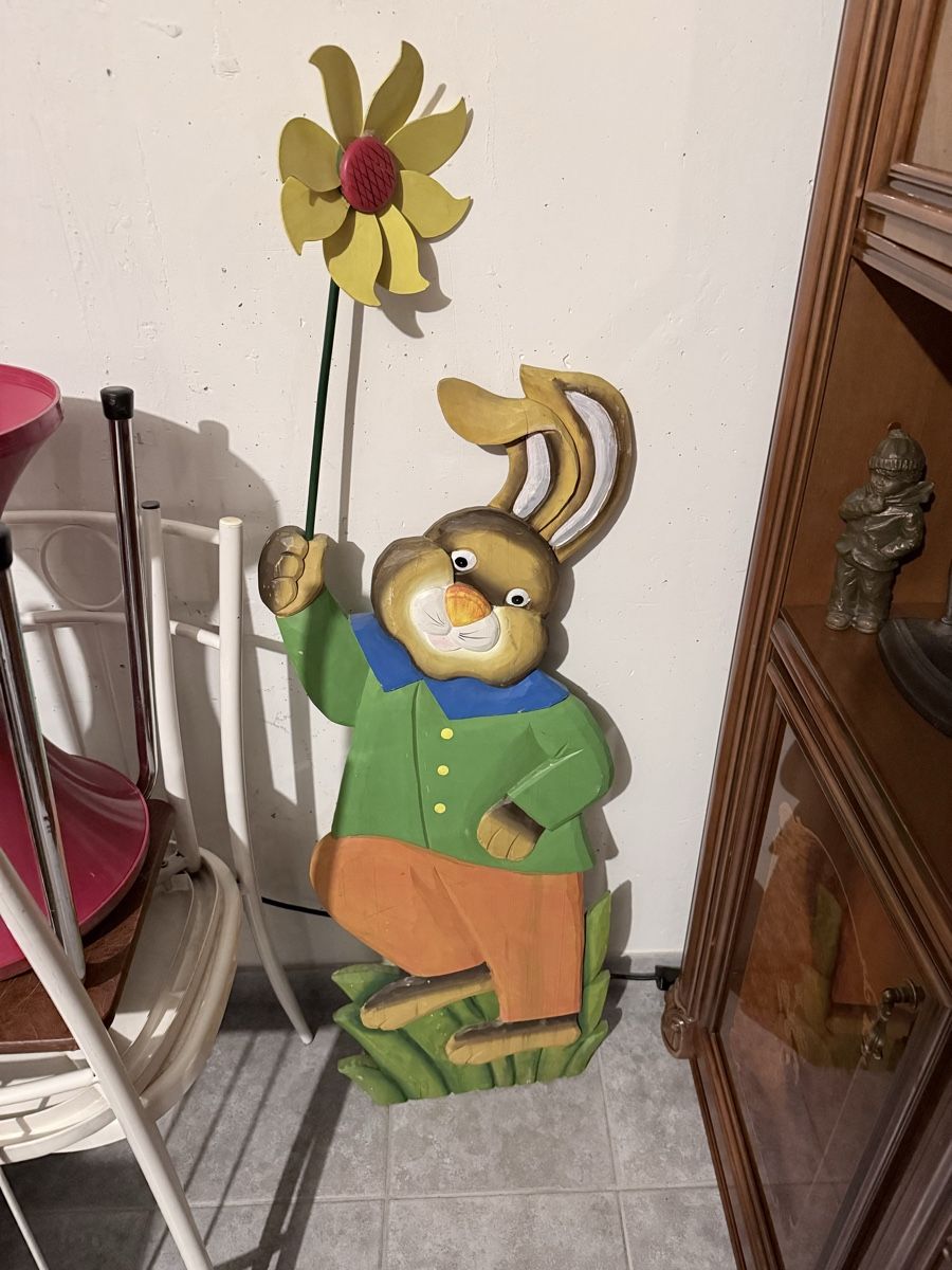 Statuette: Hase aus Holz – Usato da Brüttisellen venduto da ssc_98gw