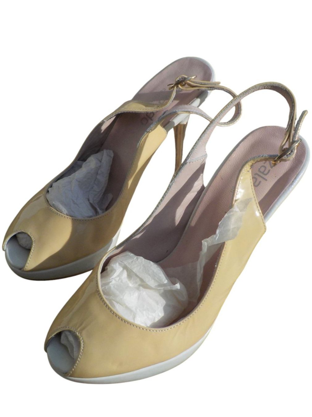 Scarpe da donna: Sandalen Peeptoe Gr. 37 – Usato da Mörschwil venduto da wunderkiste44 1