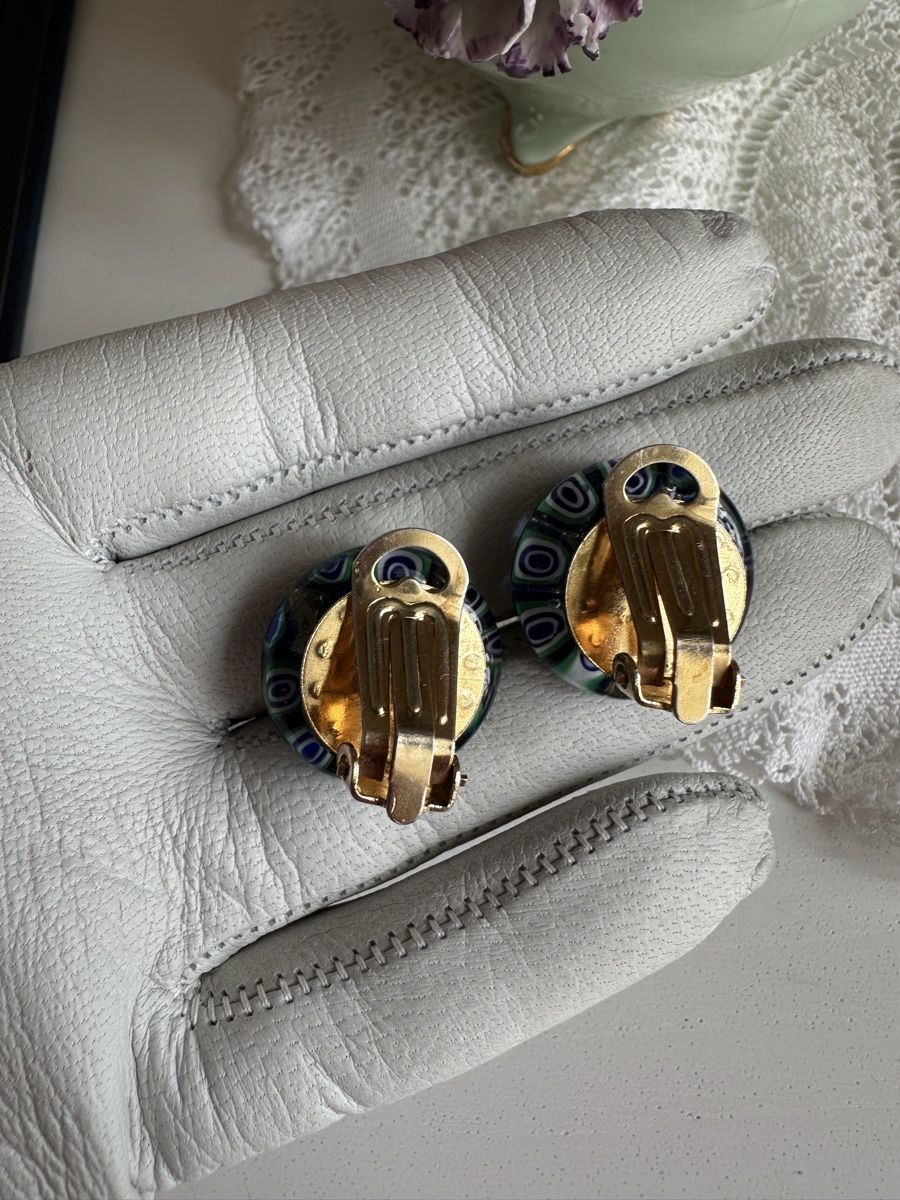 Murano Orecchini pendenti & Orecchini a lobo: Murano Glas Ohrclips, Vintage Schmuck – Usato da Zollikon venduto da pan_8jtm 3