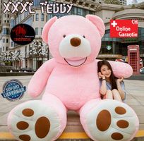 🧸 Teddybär XXL 260 cm Rosa Plüschtier Pink Geschenk