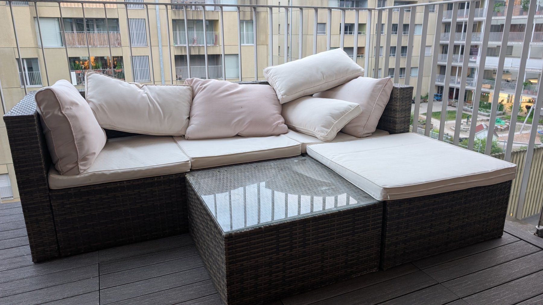 Divani: Gartenlounge / Balkon Lounge-Set – Usato da Glattpark (Opfikon) venduto da juank10 1