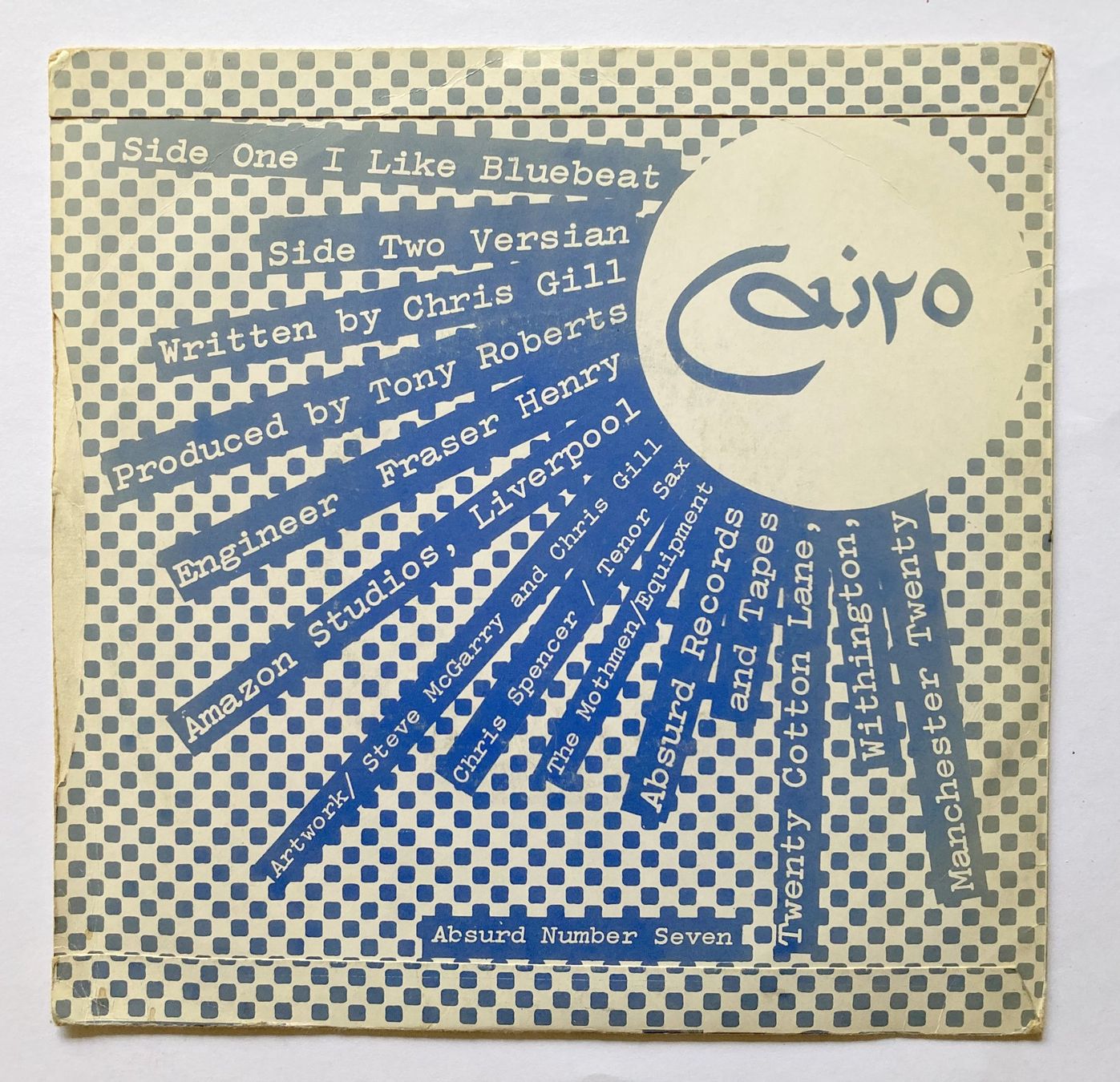 Schallplatten: CAIRO - I LIKE BLUE BEAT – Gebraucht aus Bottens von hotter-than-hell 1