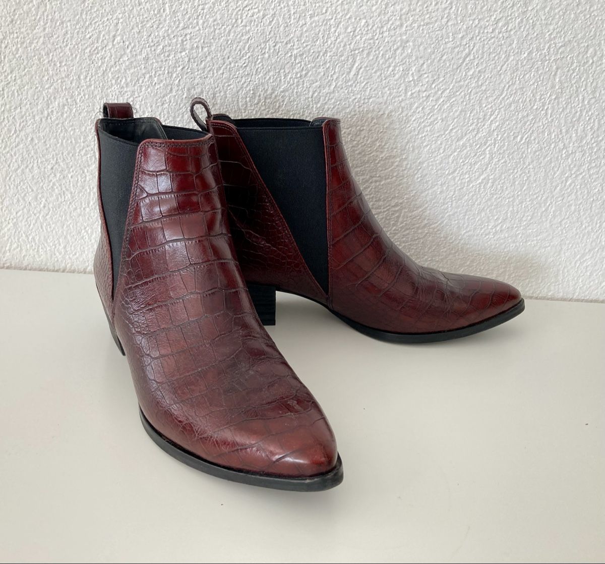 Paul Green Scarpe da donna: Paul Green Leder-Boots - Gr. 6.5 – Usato da Basel venduto da GKA