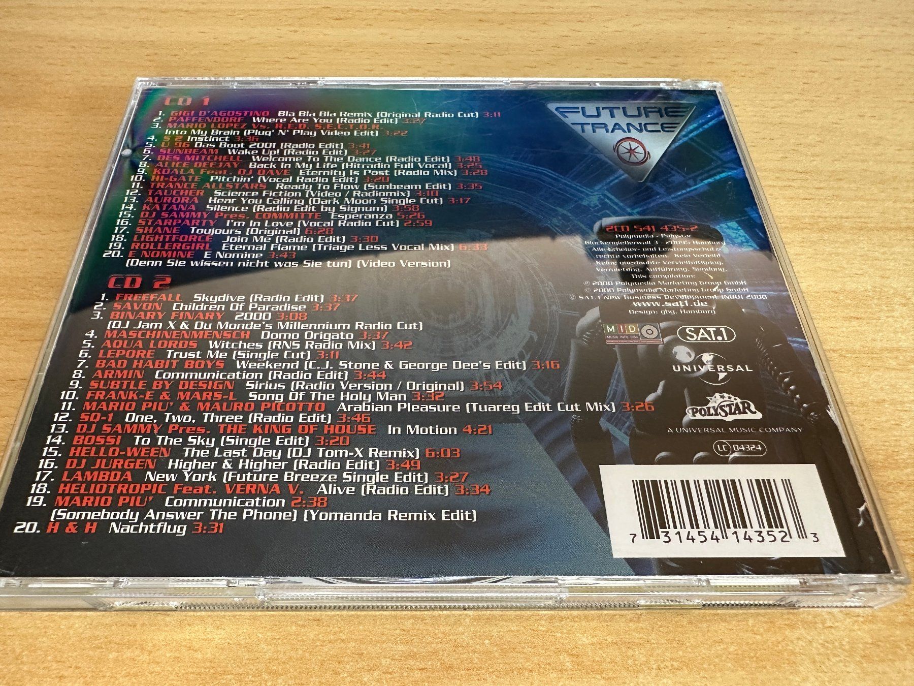 CD: Various – Future Trance Vol.11 - 2 CD – Usato da Rikon im Tösstal venduto da Alpenmutz 1