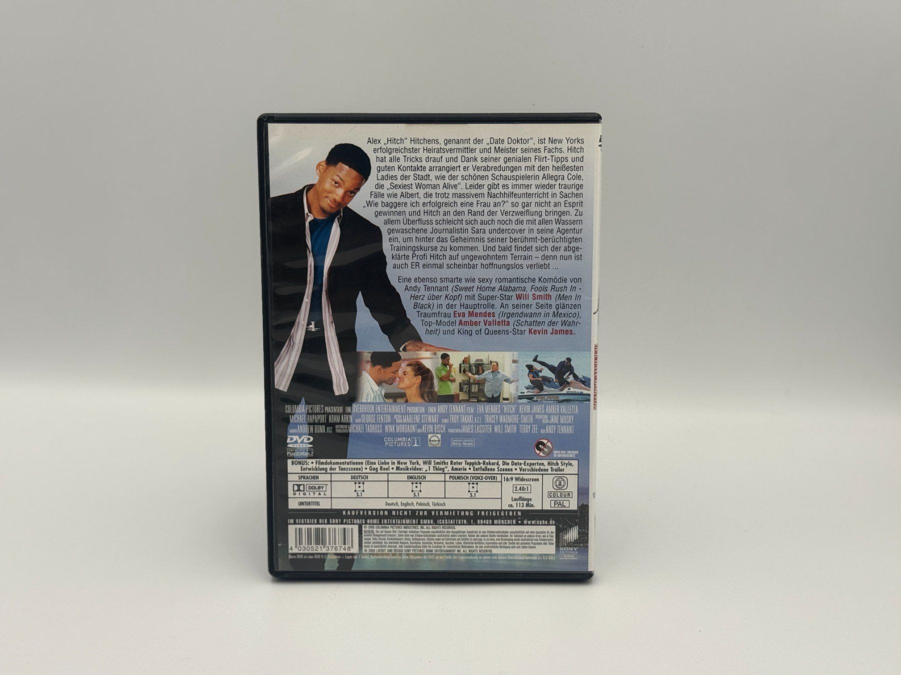 Alle DVDs: HITCH - DER DATE DOKTOR - Versand A-Post nur CHF 2.50 – Gebraucht aus Siblingen von the_92m7 1