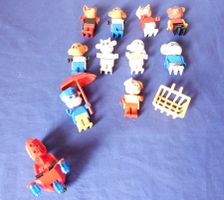Lego Fabuland 10 Minifiguren mit Zubehör