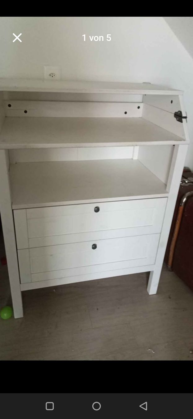 Ikea Fasciatoi & Accessori:  Wickeltisch mit zwei Schubladenu – Usato da Schmerikon venduto da ellemi_