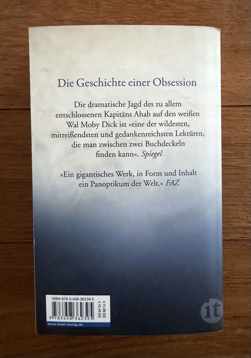 Bücher: Moby Dick - Hermann Melville – Gebraucht aus Moosseedorf von smushpuff 1