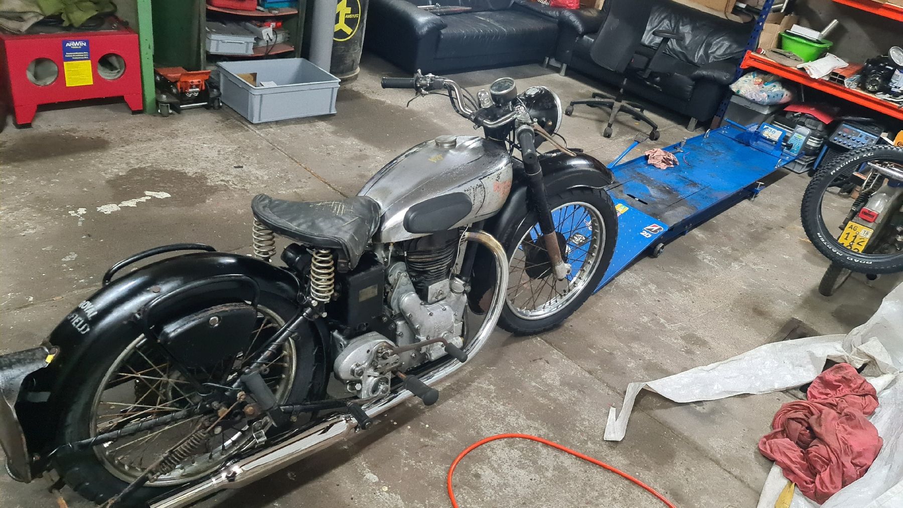 Royal Enfield Strada: Royal Enfield J 500 – Usato da Brunegg venduto da Aenni61 2