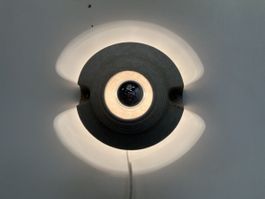 2 Mid Century 60er Jahre Keramik Wandlampen 