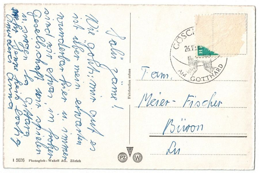 Cartoline postali: Arnisee, gelaufen 1962 – Usato da Frauenfeld venduto da POML 1