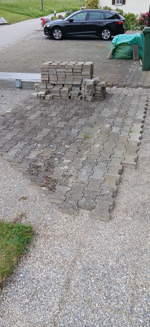 Bodenbeläge: Verbundsteine – Gebraucht aus Erlinsbach von lin_dt2l