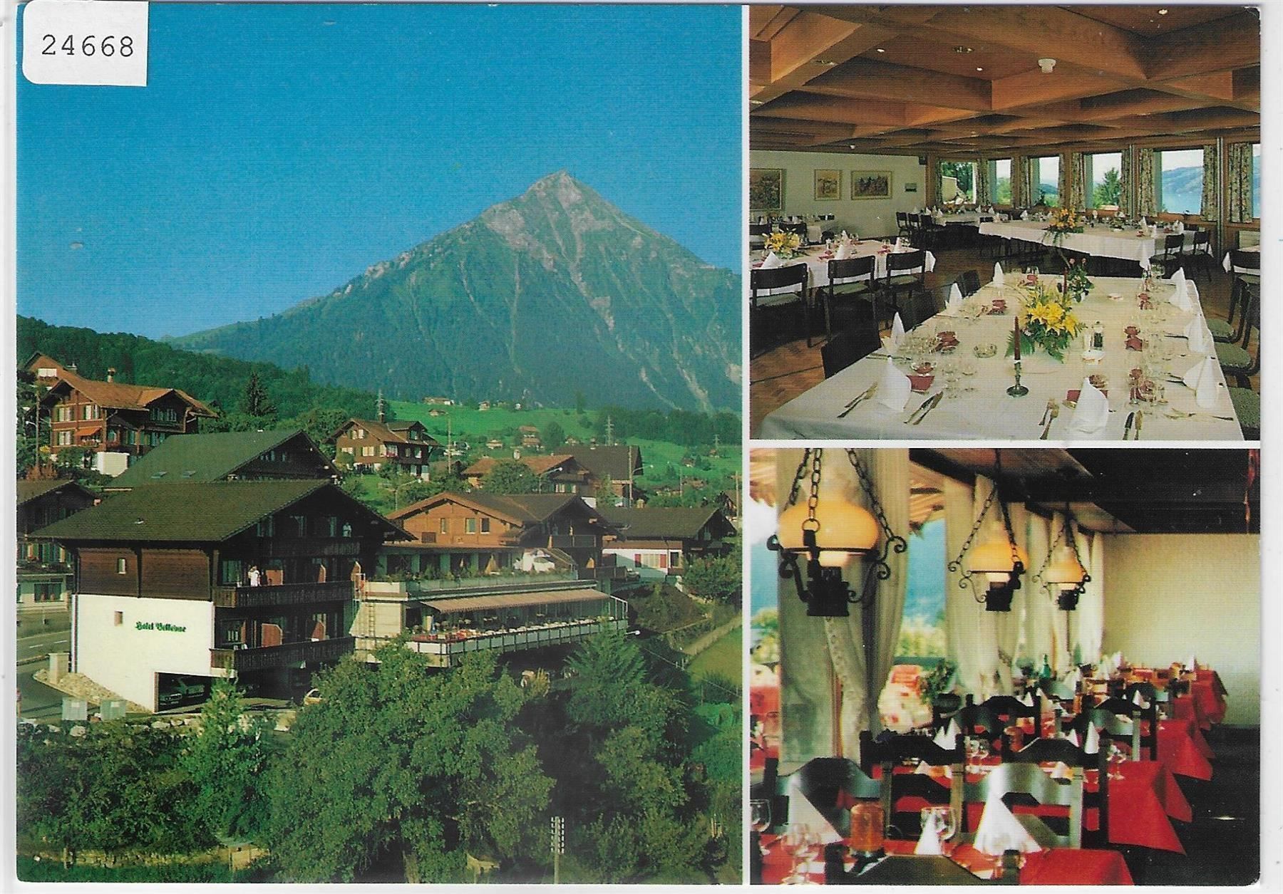 Cartoline postali: Hotel-Restaurant Bellevue-Bären – Antico da Ettingen venduto da Kartenplanet