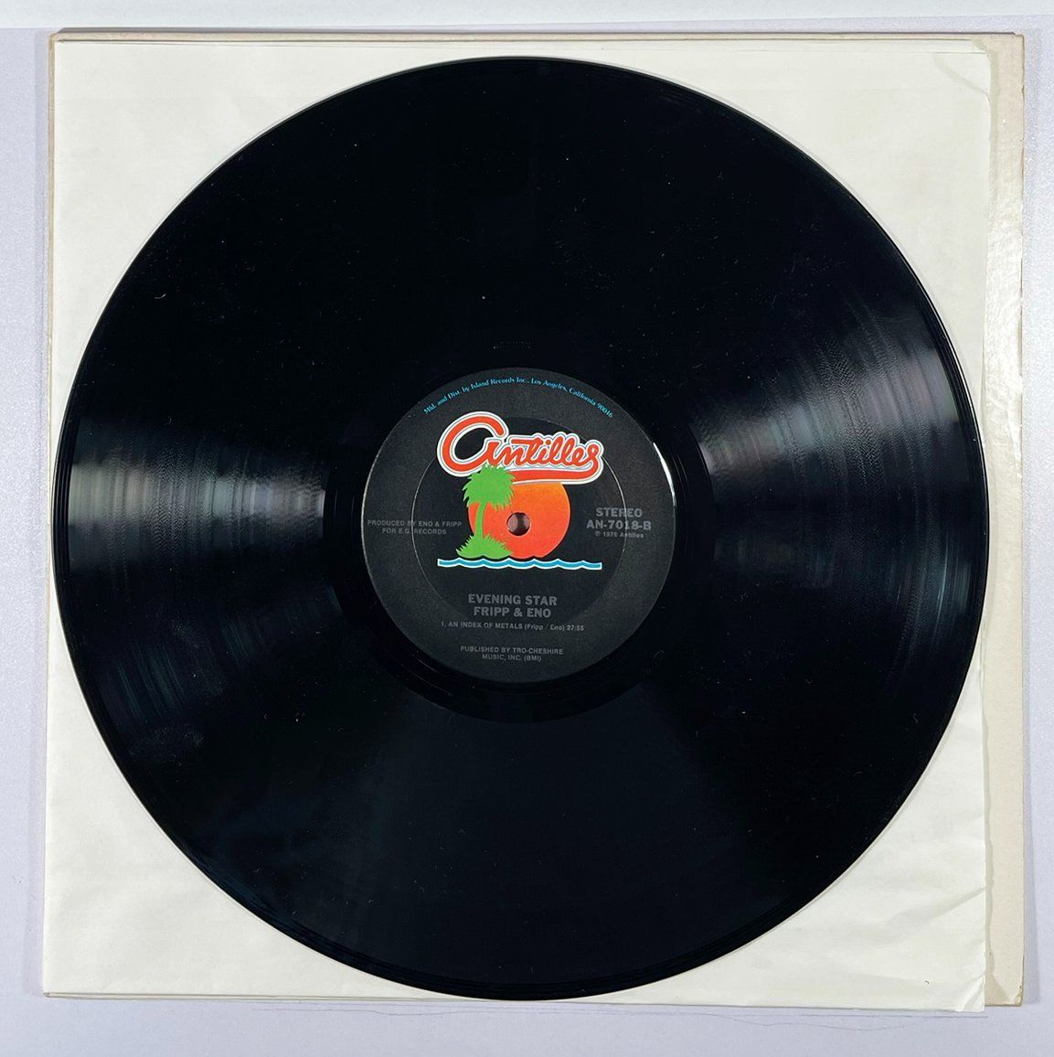 Schallplatten: LP: FRIPP & ENO - Evening Star (1982) – Neu (gemäss Beschreibung) aus Frenkendorf von Yard-Sale-2000 3