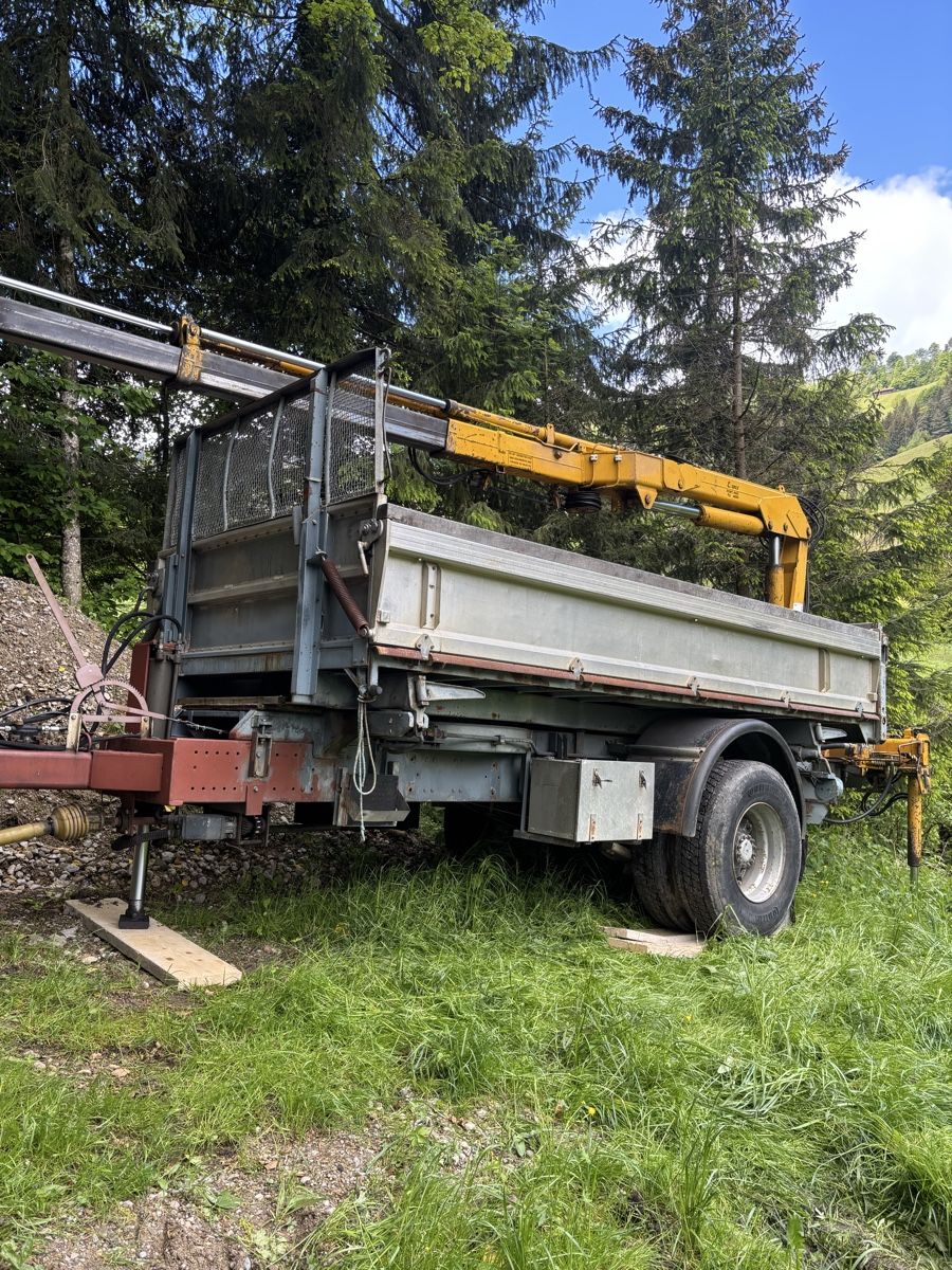 Autoribaltabili: 3-Seitenkipper mit Kran – Usato da Mosnang venduto da PuchNation 4