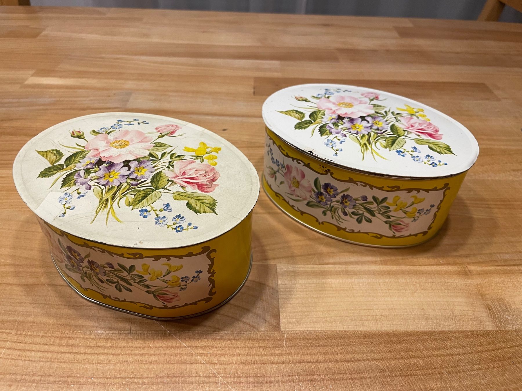 Tutte le decorazioni: 2er Set Blechdosen alt – Usato da Rümlang venduto da euqinom16