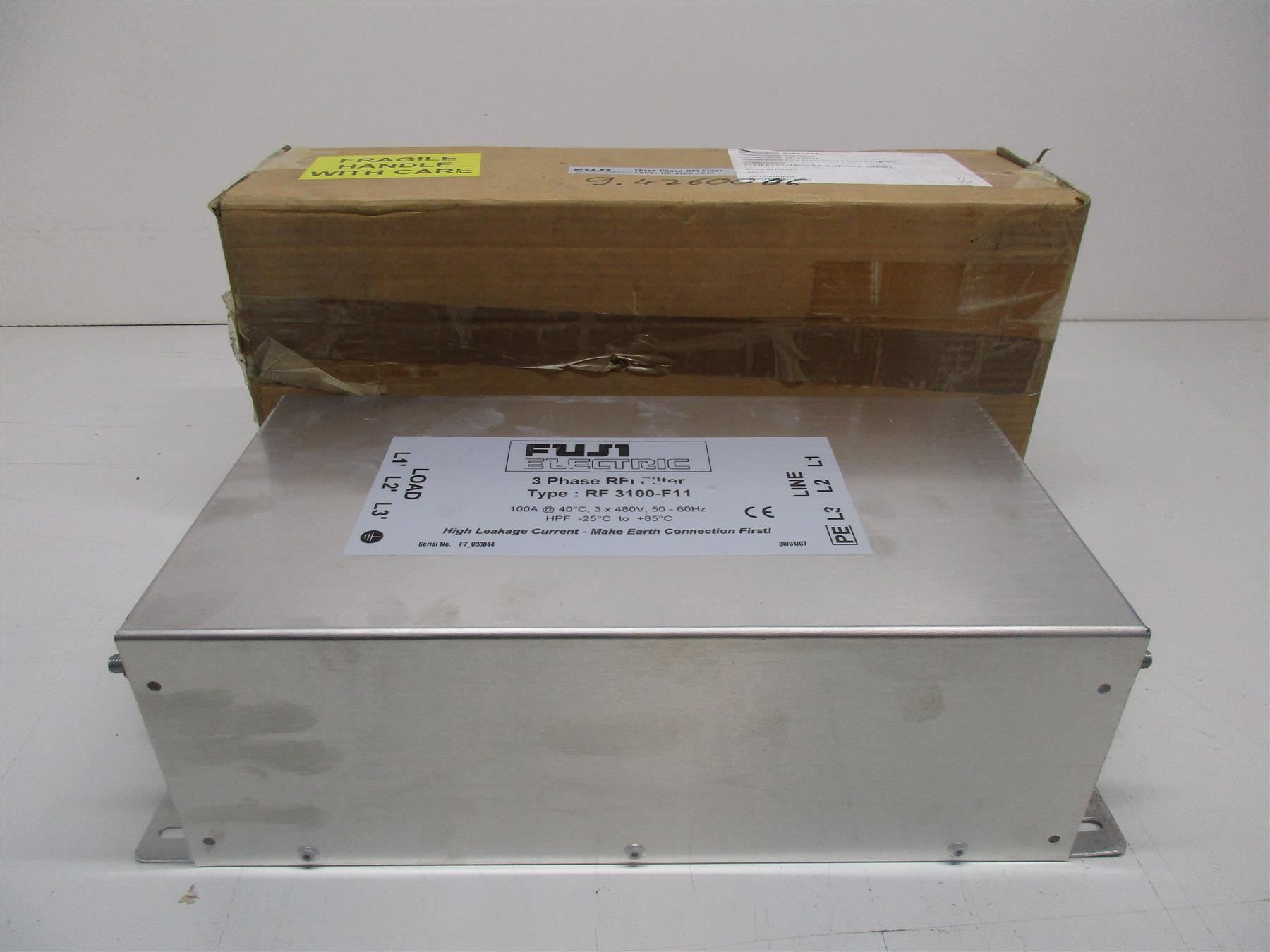 Sonstiges Elektromaterial: Netzfilter 100A Fuji Electric RF 3100-F1 – Gebraucht aus Trubschachen von ACStromer