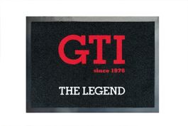 VW GTI FUßMATTE - THE LEGEND/SCHWARZ