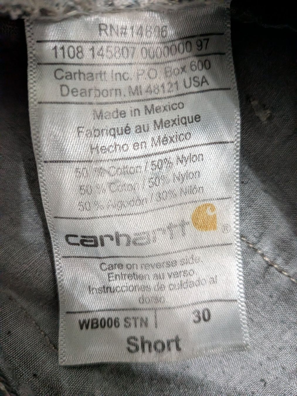 Carhartt Pantaloni: Carhartt Shorts Gr. 30 – Usato da Illnau venduto da mbseller4ric 6