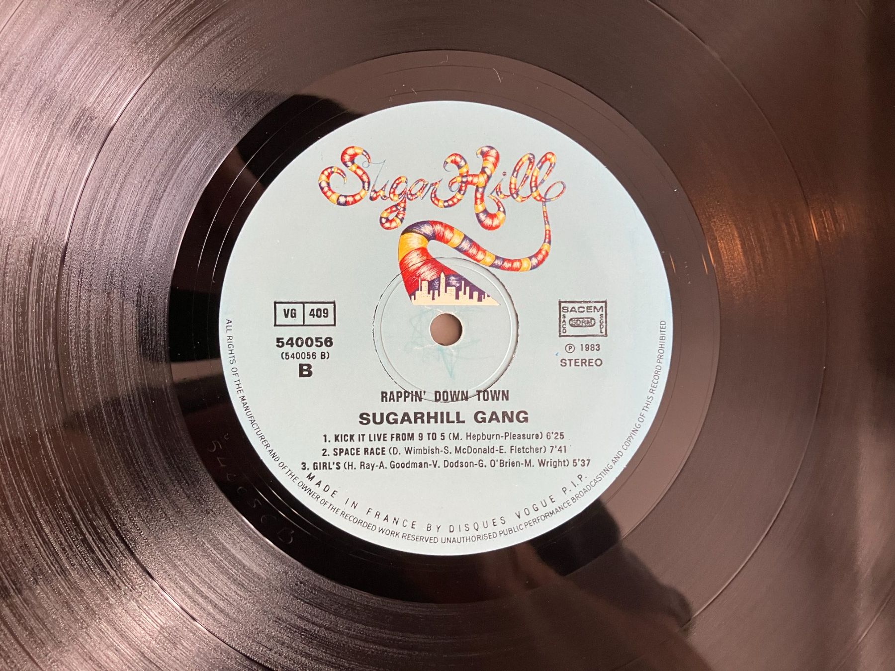 Dischi in vinile: Sugarhill Gang – Usato da Aarwangen venduto da Jukebox3 7