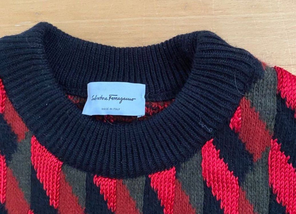 Salvatore Ferragamo Pulls & Sweat-shirts: Salvatore Ferragamo Wollpullover – D'occasion à Meilen par SME_Aoi 3