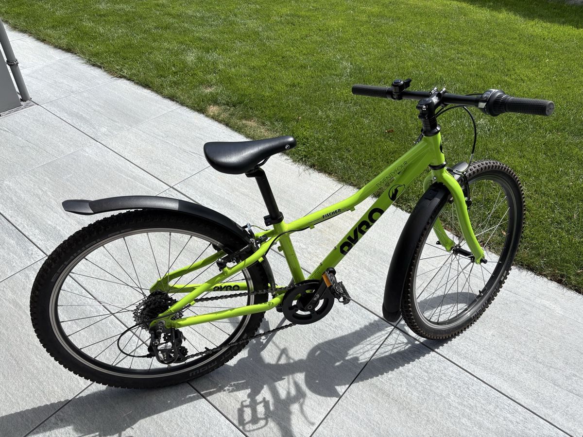 Pyro Biciclette: Kindervelo Pyro 24Zoll Grün – Usato da Staufen venduto da eve_sb87