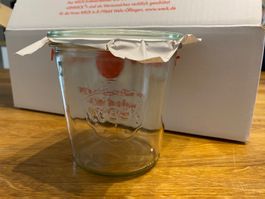 Weck Gläser 1/2 Liter Sturzform 6 Stück mit Deckel