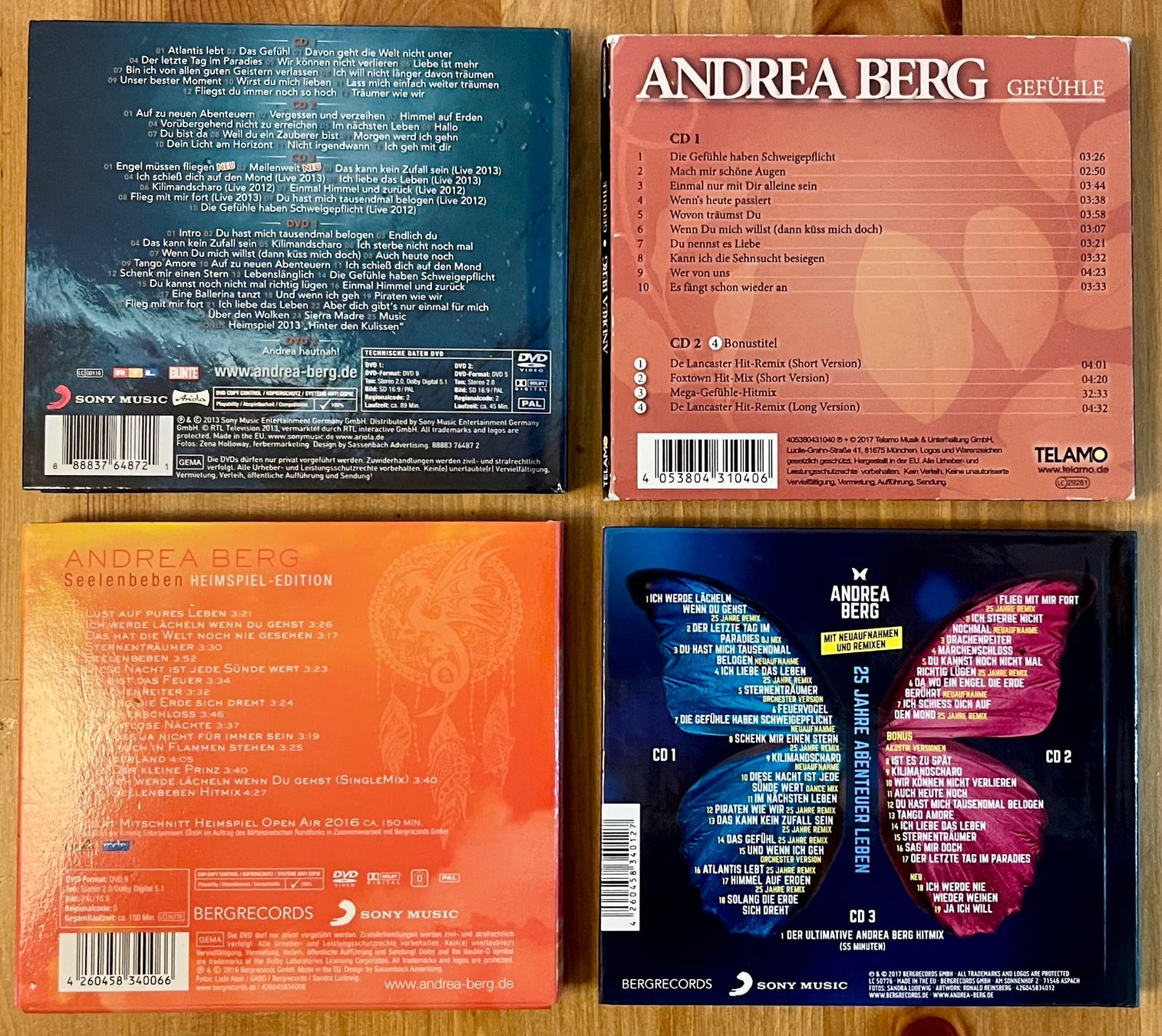 Dischi in vinile: Andrea Berg Limitierte Fanbox + weitere CD‘s – Nuovo (secondo la descrizione) da Gümligen venduto da VIN-TAGE-ZONE 6