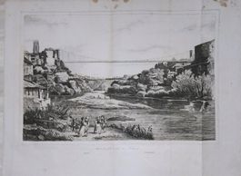 Fribourg Stahlstich von Martin 1835