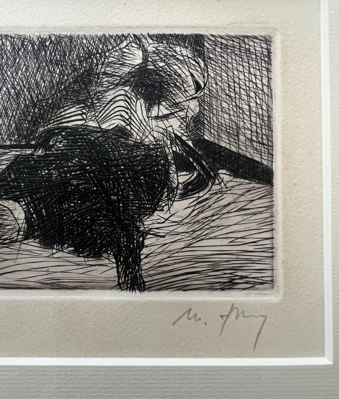 Incisioni: Gravure "Personnage abstrait" – Usato da Cologny venduto da flo_7dnj 1