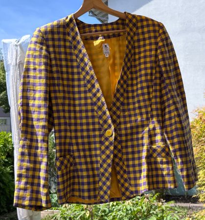 Frecher Blazer von Ungaro für Individualistin, 100% Leine