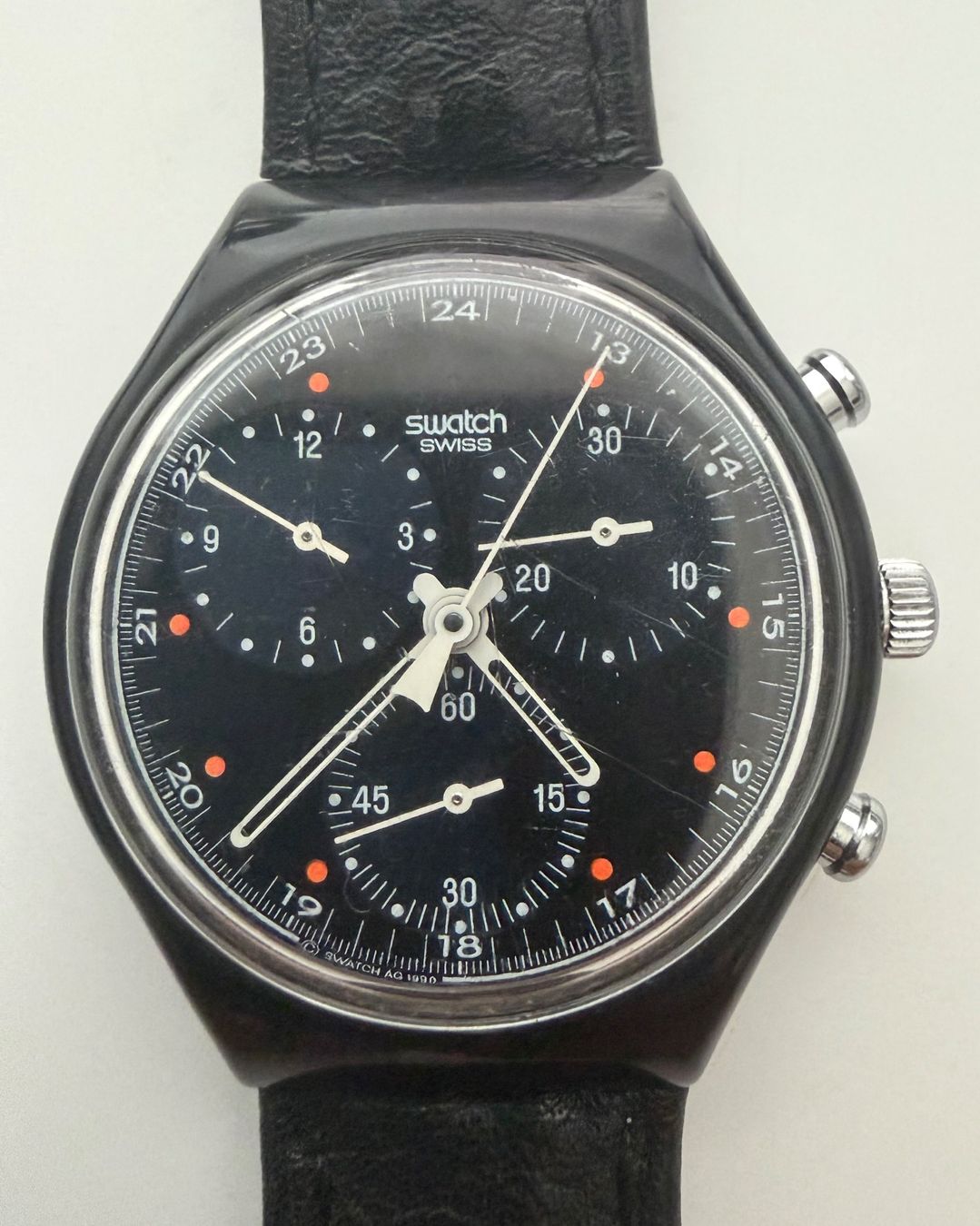 Swatch Orologi: Swatch Wall Street 1991 mit OVP – Usato da Zürich venduto da Kue_Zuerich