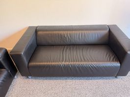 2x IKEA 2-Sitzer Sofa  Schwarz