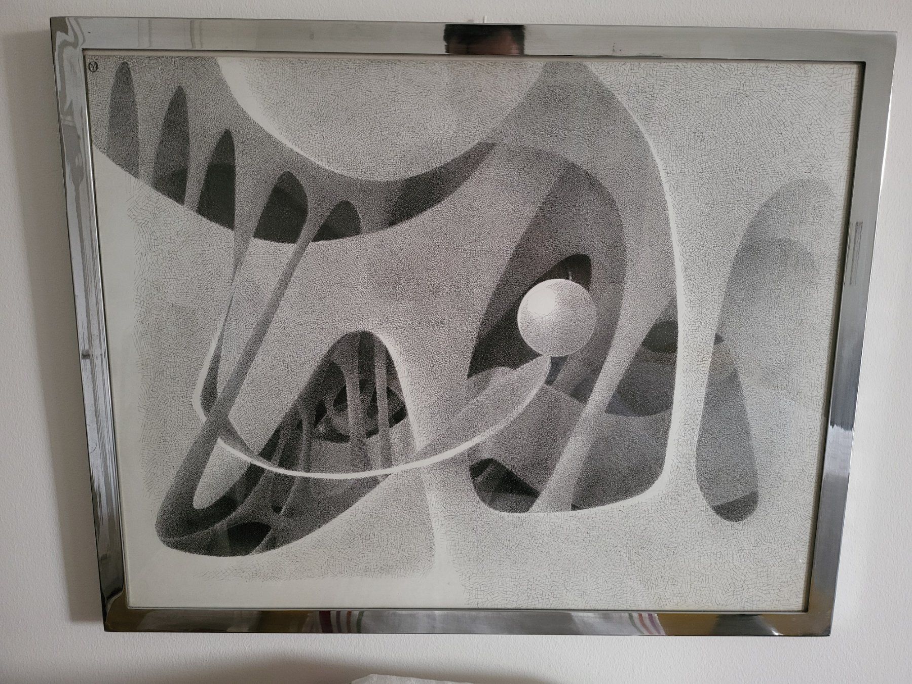 Dipinti: Jean de Maximy Ink drawing – Usato da Geneve venduto da T36