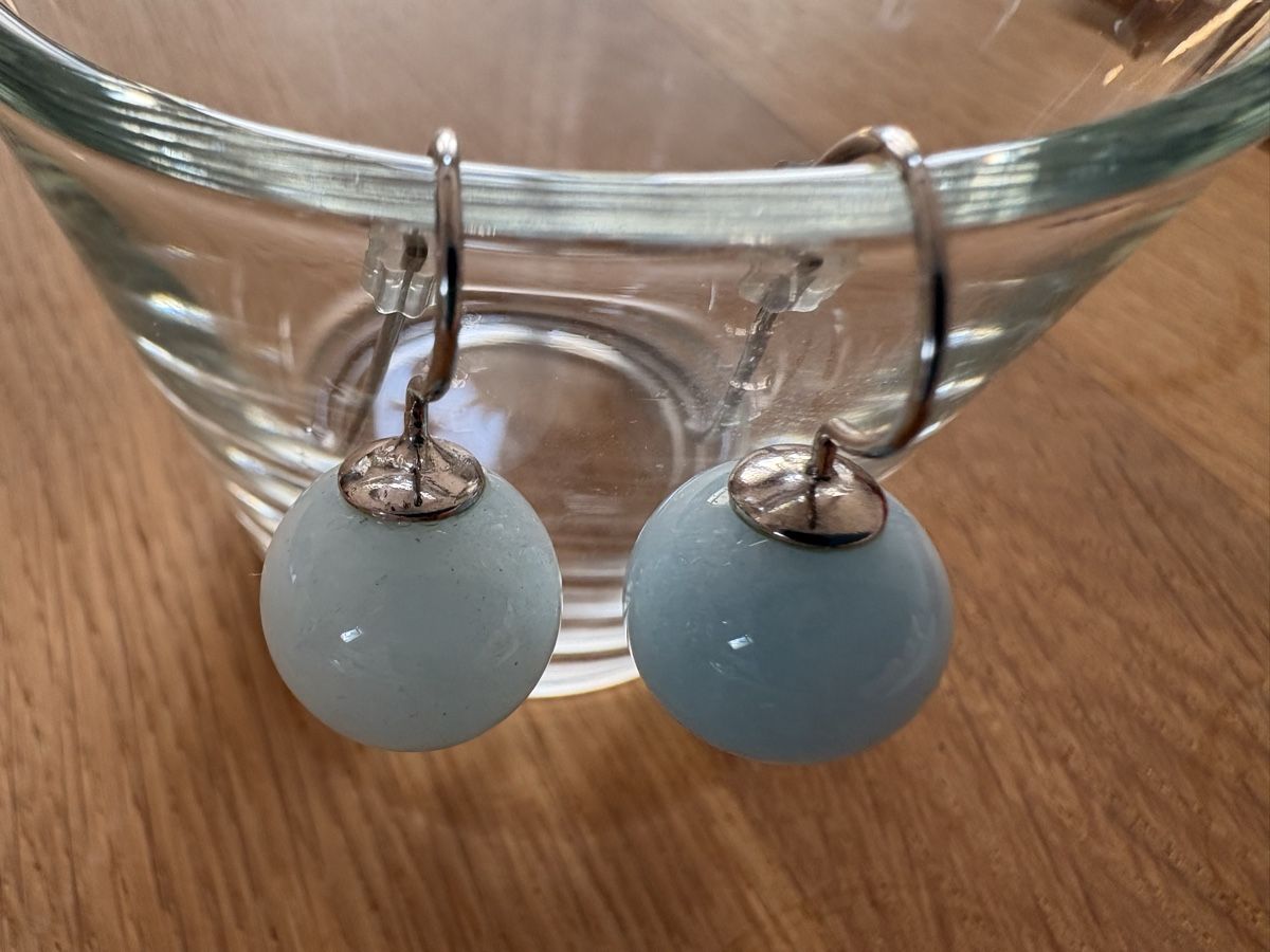 Ohrringe & -stecker: Aquamarin Ohrhänger – Gebraucht aus Regensberg von imer 1