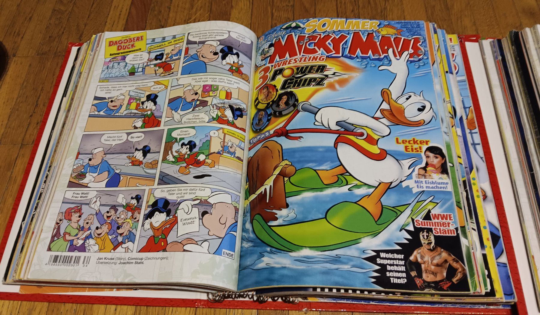 Fumetti: Micky Maus Hefte: 2 Ordner voll – Usato da Dietikon venduto da Rabia 1