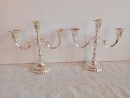 2 Edle BMF Kerzenständer Vintage Made in Germany
