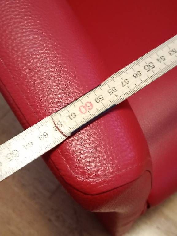 Sessel: Ledersessel rot – Gebraucht aus St.Gallen von Bia369 1