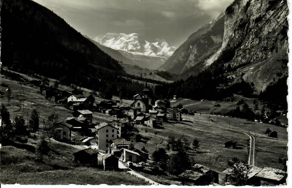 Cartoline postali: Herbriggen im Mattertal 1950 – Usato da Hochdorf venduto da Ziegel-16