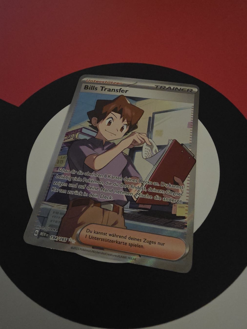 Pokémon Carte collezionabili: Pokemon Bills Transfer Mew 151 Deutsch – Nuovo (secondo la descrizione) da Lausen venduto da AllkindsofCollectors 1