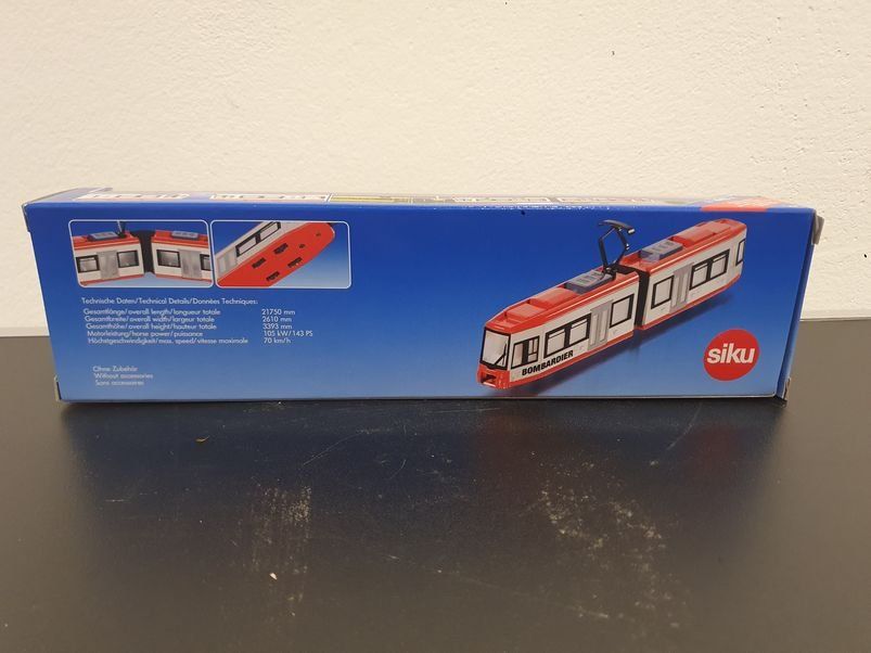 Siku Giocattoli: Neu - Siku - 1895 Strassenbahn – Nuovo e nell'imballaggio originale da Dagmersellen venduto da Jarsetz_Restposten 1