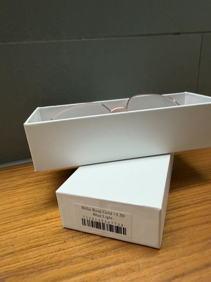 Brillen & Gläser: Lesebrille Billie Rose Gold 1.5 Blaulichtfilter – Gebraucht aus Flawil von rudegirl17 4