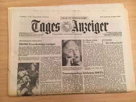 Tagesanzeiger vom 16. Oktober 1975