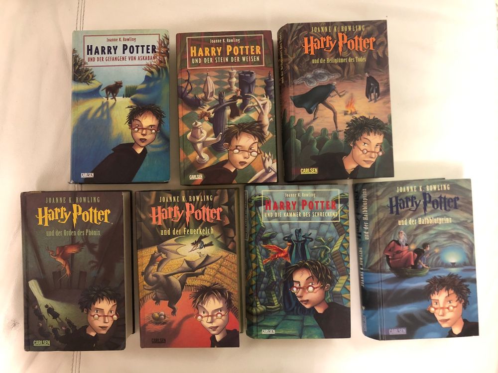 7x Bucher Harry Potter Kaufen auf Ricardo