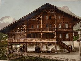 Photochrom P.Z. um 1890 - Maloja, Graubünden, Vintage