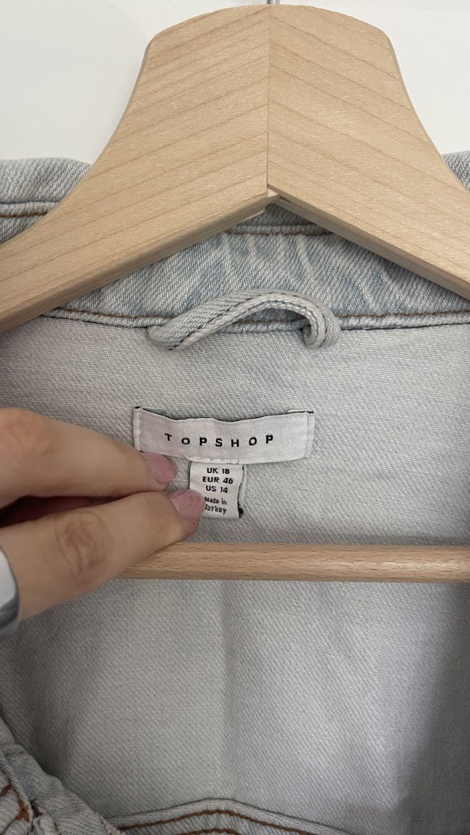 Topshop Giacche: Jeansjacke Topshop oversized – Nuovo (secondo la descrizione) da Lausen venduto da sim_hgp6 1